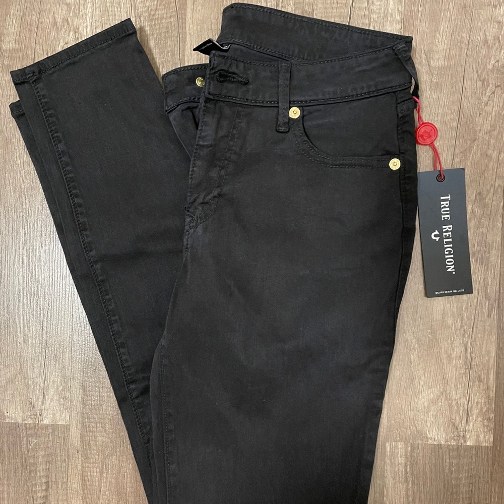 BLK True Religion curve skinny jeans